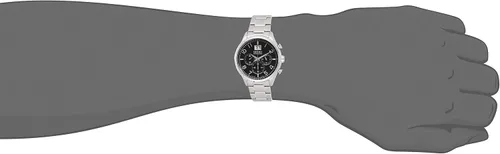 Vista 6 de Seiko SPC153P1, cronógrafo de los hombres, pulsera de acero inoxidable caso & 100m WR, SPC153