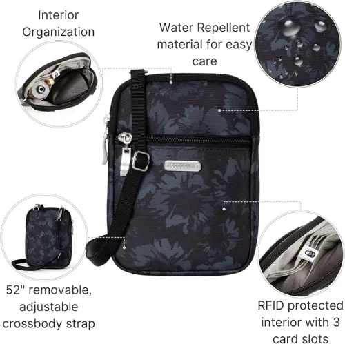Vista 2 de Baggallini Mini bolso cruzado Essential para mujer