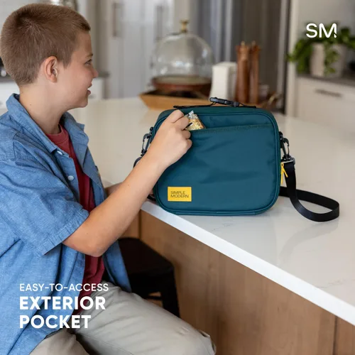 Vista 3 de Simple Modern - Lonchera unisex Hadley con correa para el hombro