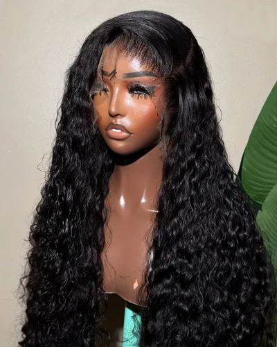 Vista 51 de BEEOS - Peluca frontal encaje HD 13x6 ondas corporales densidad 180% cabello humano nudos decolorados 18 pulgadas