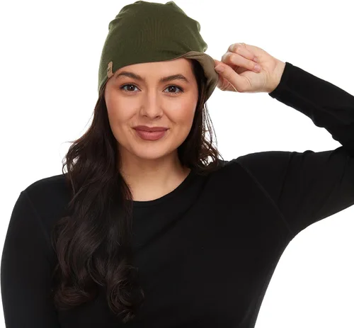 Vista 27 de Minus33 Merino Wool Gorro reversible con micropeso