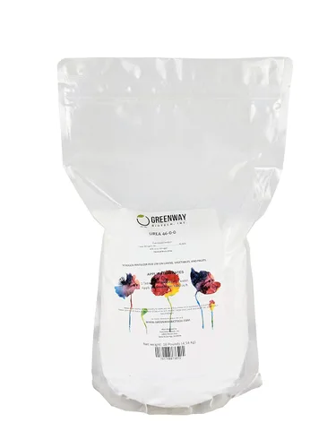 Vista 5 de Greenway Biotech Fertilizante de urea para plantas – Alta eficiencia 46% nitrógeno 46-0-0 para plantas de interior y exterior – Agua regia Gold