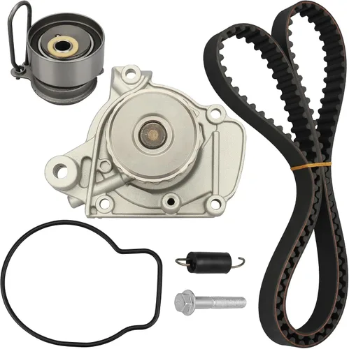 Vista 26 de IRONTEK Kit de correa dentada con bomba de agua para Mazda Miata 1994-2005, 1994-1995 para Mazda MX-3, 1995-1998 para Mazda Protege, 1995-1997