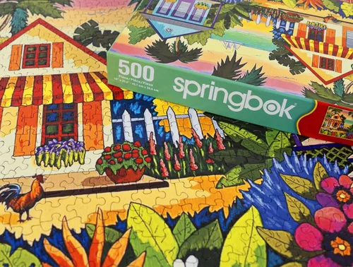 Vista 6 de Springbok Key West Inspiration - Rompecabezas de 500 piezas para adultos, rompecabezas de viaje a la playa, piezas de corte único, fabricado