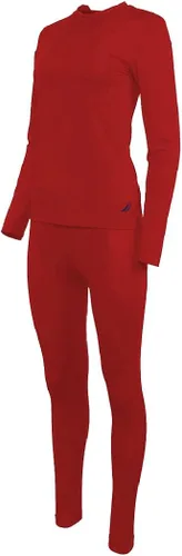 Vista 4 de Nautica Conjunto de ropa interior térmica de manga larga para mujer