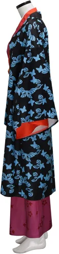 Vista 3 de Disfraz de anime Ubuyashiki Amane Cosplay Kimono Conjunto de disfraz de anime