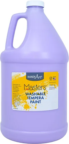 Vista 15 de Handy Art Little Masters - Pintura lavable, 16 onzas, color negro Bright & Mixable, High Opacity, Washable Colors for Classroom, Students, Kids