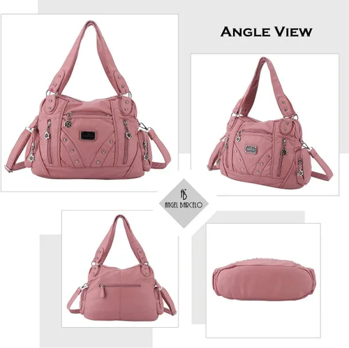 Vista 3 de Angel Barcelo Hobo Bag for Women Crossbody Purse and Handbags Ladies Shoulder Bags