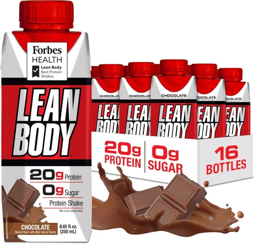 Vista 13 de LEAN BODY - Paquete variado de 8 sabores, 1.41 onzas de proteína, cero azúcar, 24 vitaminas y minerales para apoyar la salud inmunológica, 17 onzas