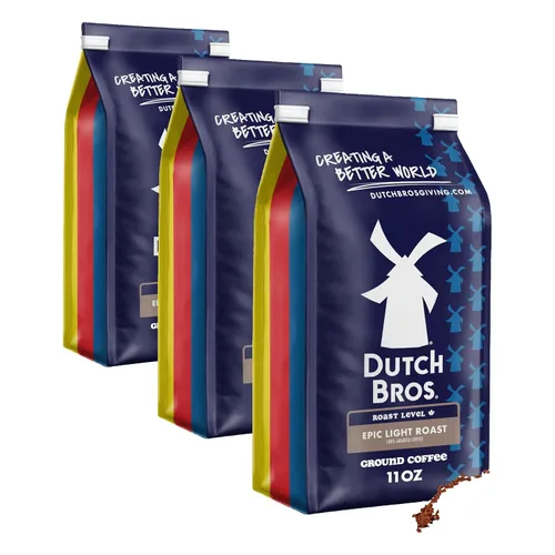 Vista 16 de Dutch Bros OG tostado medio, café molido Café molido 100% arábica, chocolate con leche y notas cítricas, combina con cremas Dutch Bros, 1 bolsa