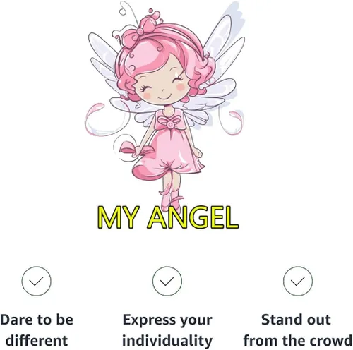 Vista 6 de My Angel Toddler Full-Zip Hoodie - Fantasy Toddler Hoodie - Paint Kids' Hoodie