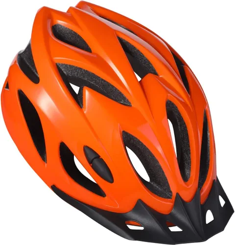 Vista 16 de Zacro Casco de bicicleta para adultos, ligero para hombres y mujeres, cómodo con almohadillas y visera, casco de bicicleta certificado para adultos