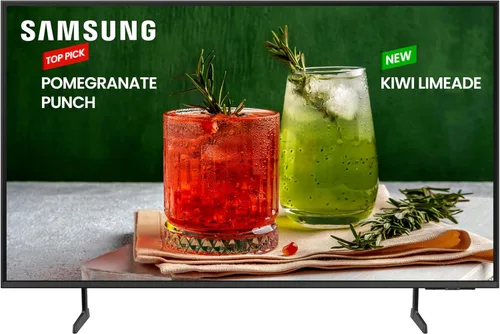 Vista 19 de Samsung BE43T-H Pro TV de 43 pulgadas Comercial Software de señalización digital fácil 4K HDMI USB Sintonizador Altavoces 250 nits