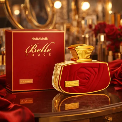 Vista 4 de Al Haramain Belle Rouge Eau De Parfum Spray para mujer, 2.5 onzas