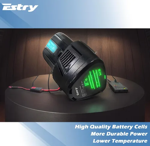 Vista 5 de Estry Batería de repuesto de 12 V 2000 mAh para Craftsman Nextec 9-11221 11221, 320.11221 batería de iones de litio