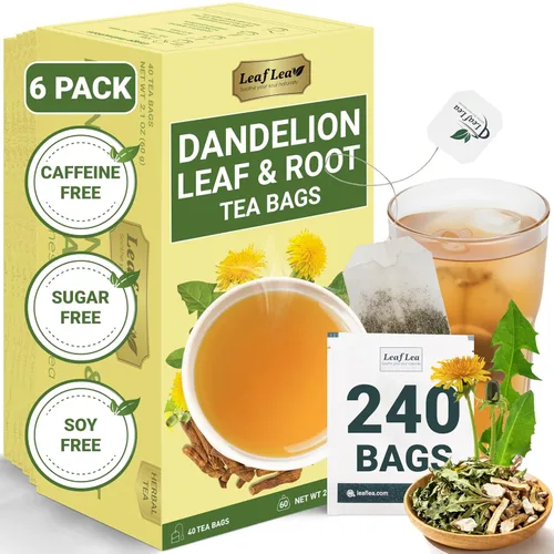 Vista 17 de LeafLea Bolsas de té de melón amargo natural, 40 bolsas de té de hierbas Cundeamor - Té de frutas Melon Amargo Gohyah Apoyo para el bienestar