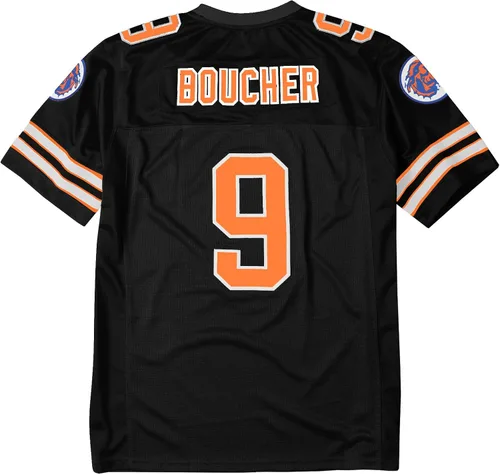 Vista 3 de 90s Football Jersey for Party,Men Bobby Boucher #9 The Waterboy Negro