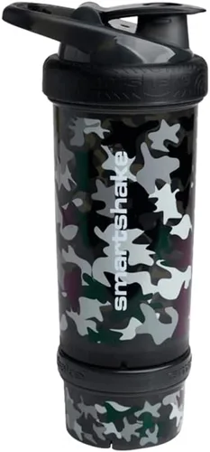 Vista 4 de Smartshake Revie - Botella mezcladora de proteínas de 25.4 fl oz Botella de bebida para gimnasio a prueba de fugas para batidos de proteínas