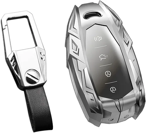 Vista 39 de Funda para Llavero Audi, Llavero, Protección de Aleación de Zinc Funda para Llave de Automóvil para A3 A4 A5 A6 Q7 Q5 TTS SQ5 R8 RS4 RS5 S5
