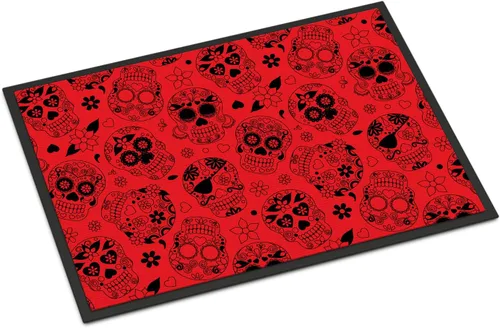 Vista 9 de Caroline's Treasures BB5120MAT - Felpudo para puerta delantera, 18 x 27 pulgadas, para interiores y exteriores, antideslizante, lavable, de pelo