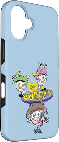 Vista 3 de Funda con logotipo clásico para iPhone 16 The Fairly OddParents