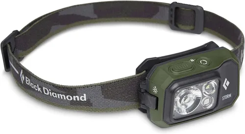 Vista 6 de BLACK DIAMOND Linterna frontal Storm 400 400 lúmenes de brillo Impermeable y regulable 3 pilas AAA (incluidas) Camping, senderismo, correr