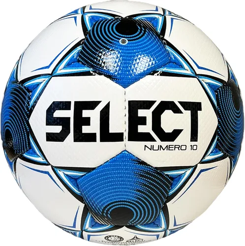Vista 3 de SELECT Balón de fútbol número 10 Blanco/Azul/Negro V25 - 1-Ball