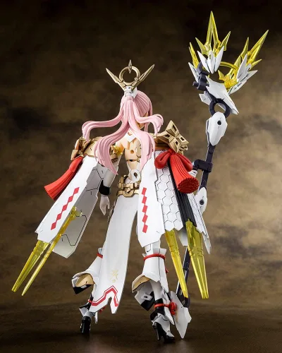 Vista 3 de Kotobukiya Dispositivo Megami, Amateras del Santuario del Emperador, Regalia, Altura total Aprox. 7.1 pulgadas Modelo Kit