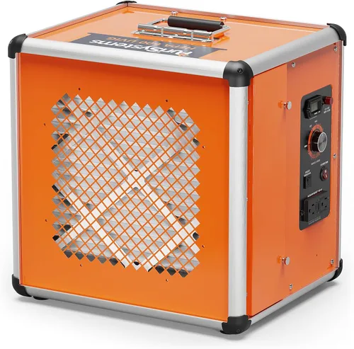 Vista 9 de PURISYSTEMS Purificador de aire industrial/comercial con generador de luz/iones, filtración de 5 etapas, 800 pies cuadrados, 600 CFM, apilable