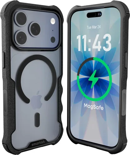 Vista 71 de Smartish Funda para iPhone 12 Pro Max Armor - Gripzilla [resistente + protectora] Funda de agarre delgada y resistente - Black Tie Affair