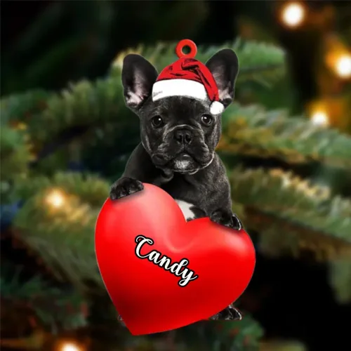 Vista 130 de Adornos de Navidad personalizados para perros, nombre personalizado, adorno de Malamute de Alaska, adornos acrílicos, regalos de Navidad, amantes