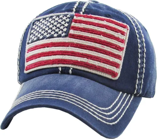 Vista 110 de KBETHOS Tactical Operator Collection USA Fishing Mesh Ballcap Flag Patch America Outdoors Trucker Baseball Cap