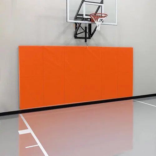 Vista 17 de Acolchados de Pared para Gimnasio Almohadilla de Protección de Pared para Cancha de Baloncesto - Colchoneta de Pared de Espuma Gruesa de 2" Negro