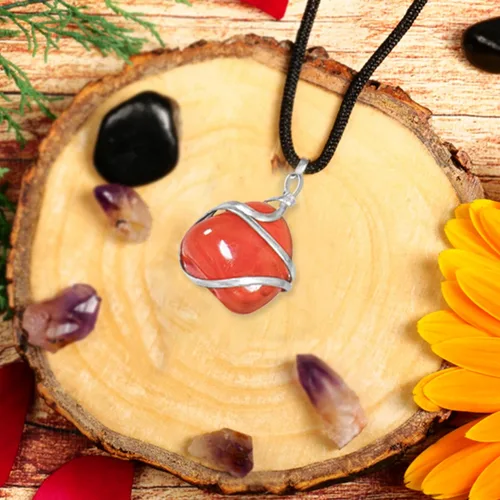 Vista 57 de PYOR Collar con colgante curativo de Reiki de cristal, gemas de buena suerte, prosperidad, riqueza, piedras preciosas naturales, collares de buena