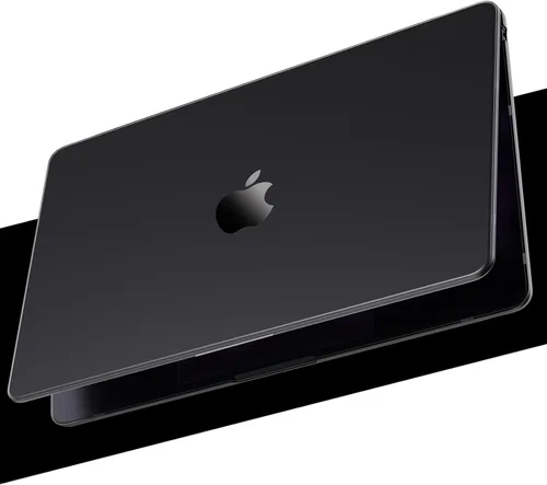Vista 2 de Soonjet Funda para MacBook Air de 13 pulgadas M5 M4 M3 M2 2026 2025-2022 Protección contra caídas Funda protectora transparente para laptop
