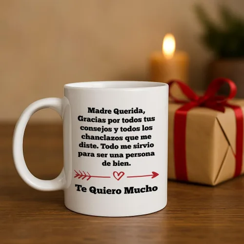 Vista 8 de Casitika Madre Querida Gracias por los Chanclazos divertidos regalos para mamá española – Regalos para mamá latina, taza de café de cerámica de 11