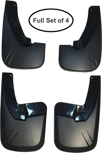 Vista 6 de Paquete de guardabarros con aletas de barro para Dodge Ram 1500 2009-2018. Diseño de fábrica/OE. Juego completo de 4