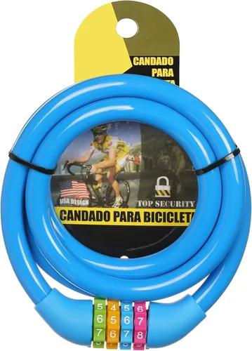 Vista 11 de Ainiv Candado de bicicleta, cable de bloqueo de bicicleta de 25 pulgadas