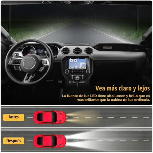 Vista 2 de Faros delanteros LED para Ford Mustang modelo HID/Xenon 2015