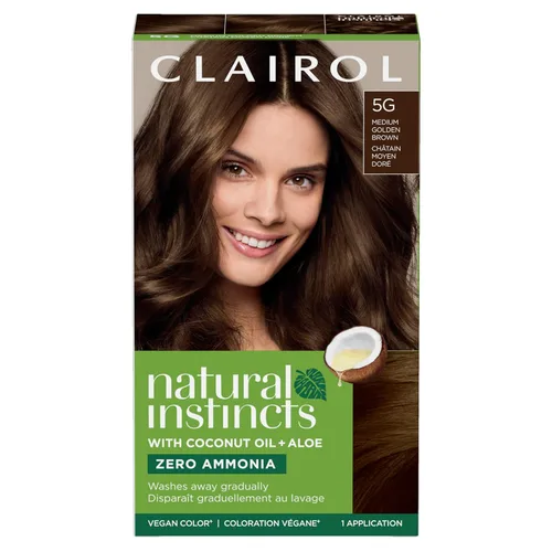 Vista 52 de Clairol Natural Instincts - Tinte semipermanente para el cabello, color negro 2, paquete de 1 unidad