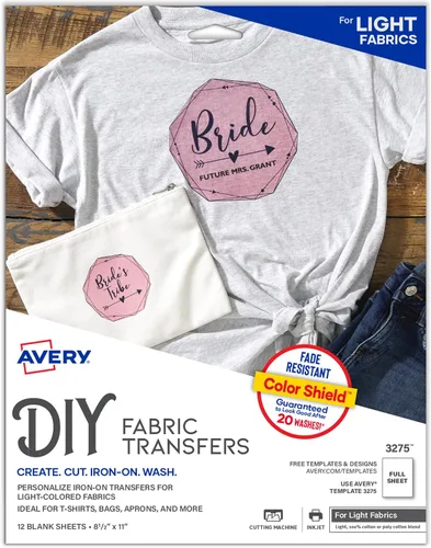 Vista 14 de Avery - Transferencias de camisetas para impresoras de inyección de tinta