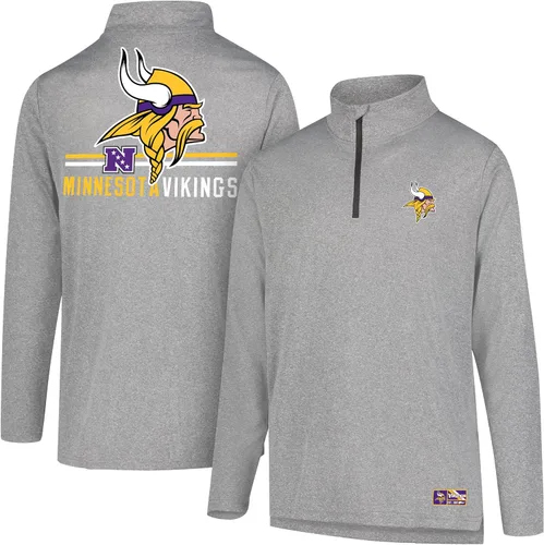Vista 78 de Ultra Game Men's NFL Official Super Soft Quarter Zip Long Sleeve T-Shirt