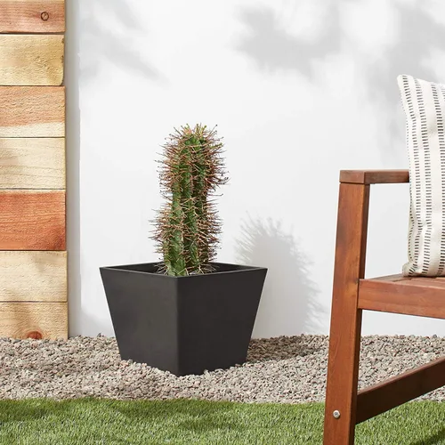 Vista 4 de Arcadia Garden Products UF31DC Simplicity Square, 12 x 10 pulgadas, carbón oscuro