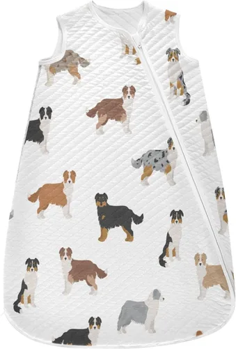 Vista 32 de vvfelixl Saco de dormir para bebé, diseño de dinosaurios, divertido y brillante, para bebés de 0 a 6 meses