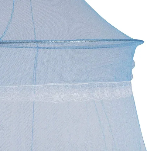 Vista 7 de Toldo para cama infantil, cúpula de malla de hilo de alta calidad, ventilación elegante de encaje de princesa para niños, toldo para cama
