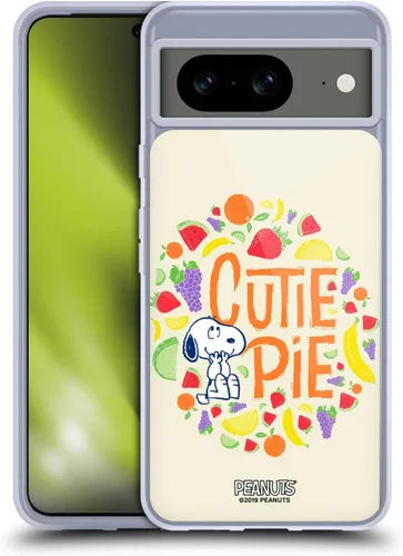 Vista 8 de Head Case Designs Officially Licensed Peanuts Charlie and Snoopy Naturally Sweet Gel Case [Military Grade Protection] Compatible with Google Pixel 8