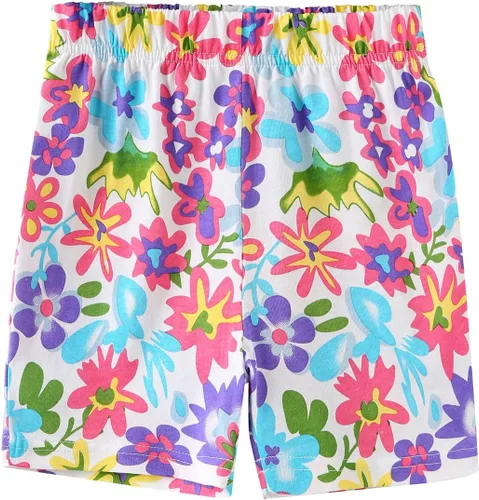 Vista 3 de Conjunto de camiseta sin mangas y shorts para niñas, ropa para verano, set de 2 piezas, 2 a 7 años