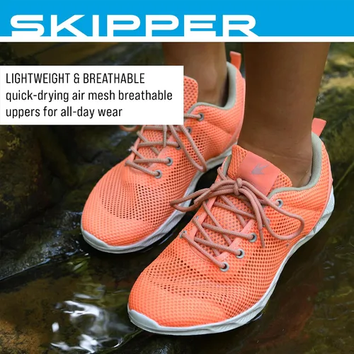 Vista 5 de FROGG TOGGS Skipper Premium - Zapatos deportivos de secado rápido para mujer