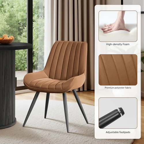 Vista 47 de Miereirl Moderno juego de comedor de 5 piezas para mesa redonda de madera de 4,31.5 pulgadas con estante de almacenamiento semiabierto y puerta