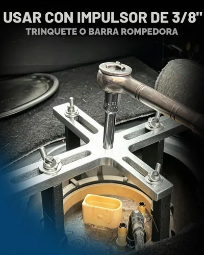 Vista 3 de DPTOOL Llave ajustable para tapa del depósito de combustible de 2.16" a 5.9